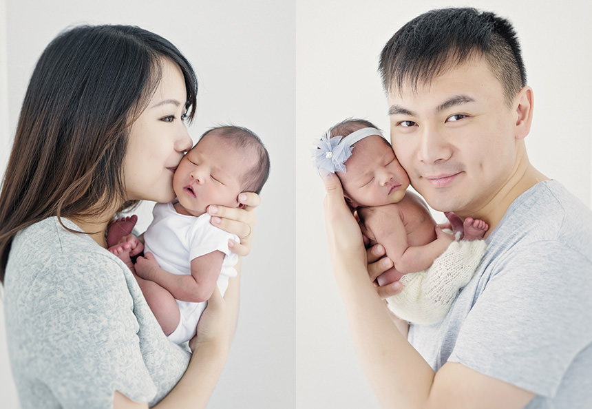 family newborn portrait