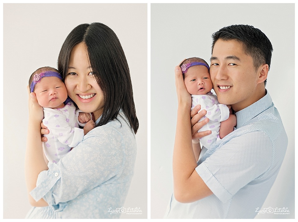 family and newborn portrait photo