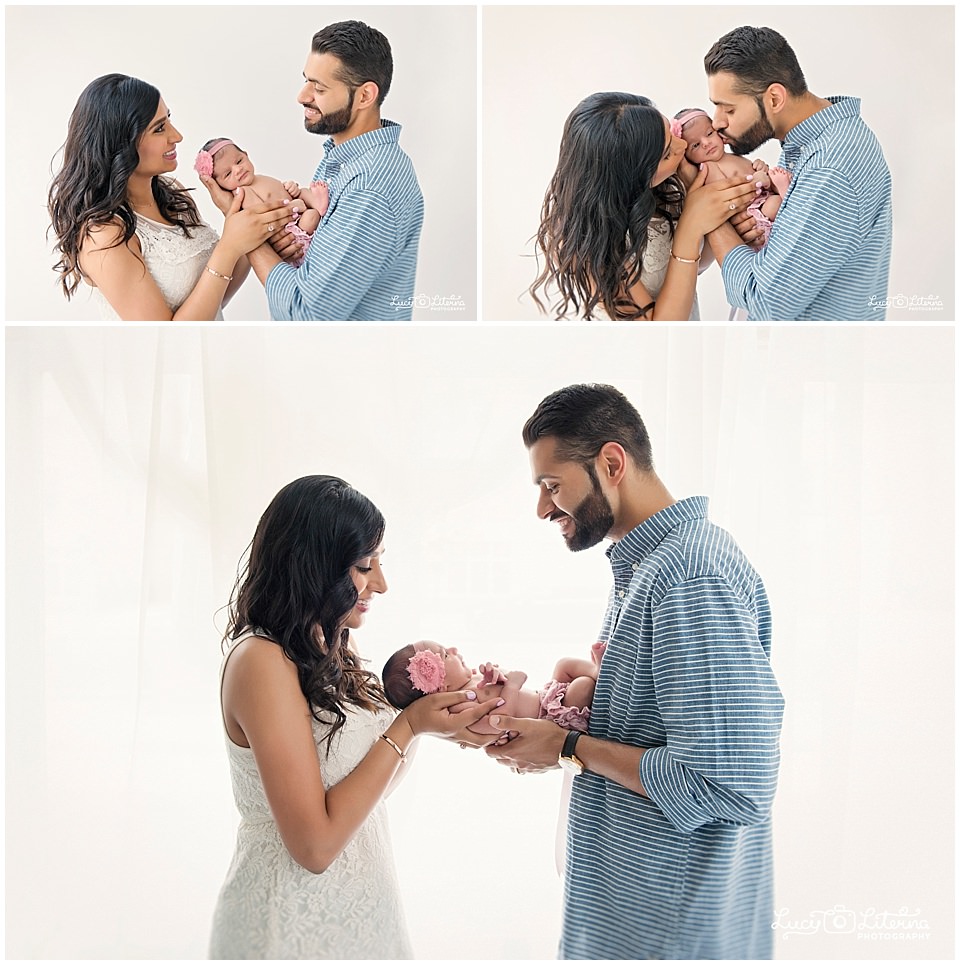 Newborn photographer family photos