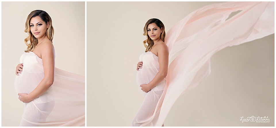 maternity photographer fabric photo