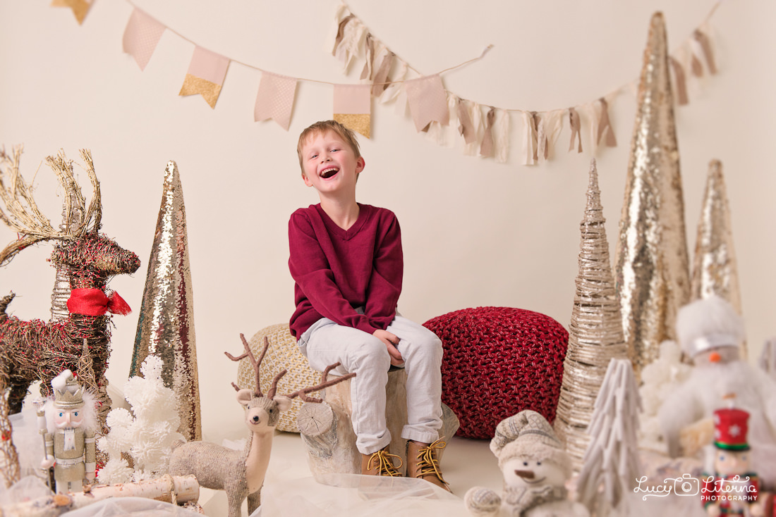 photo studio Christmas mini sessions