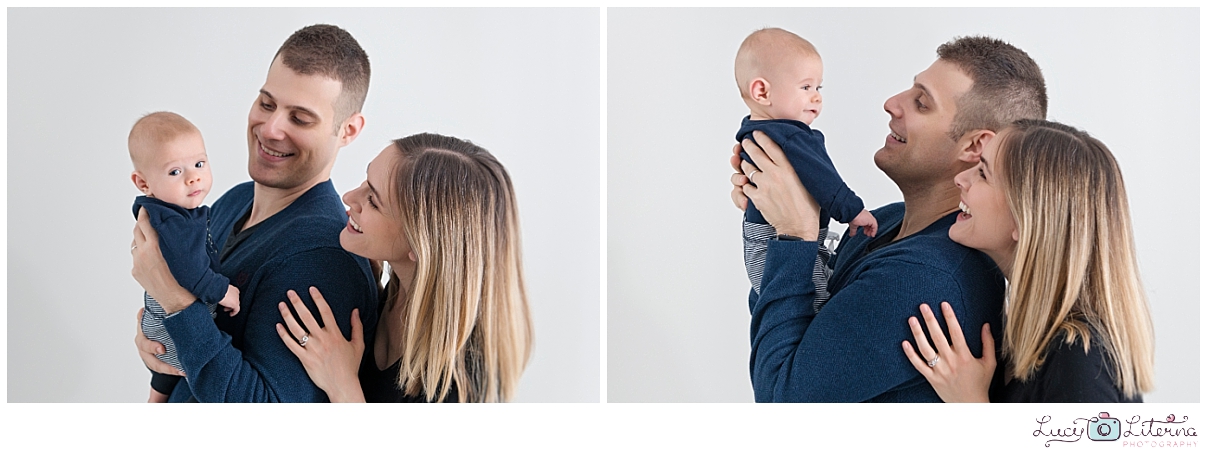 modern candid family photo session toronto studio 