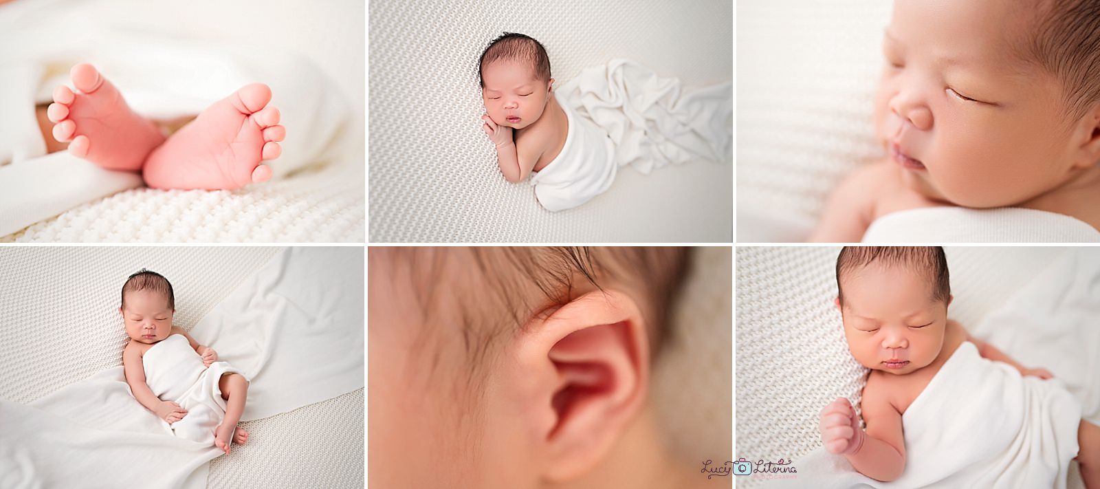 newborn baby photo session