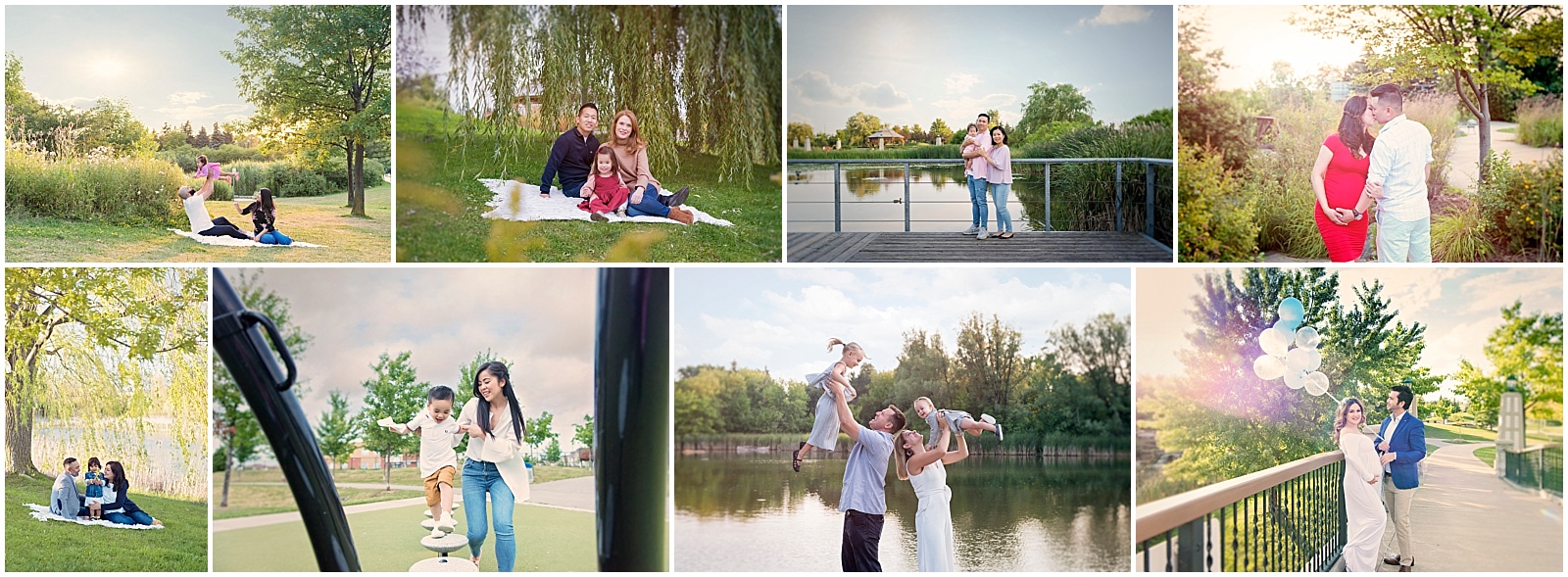 outdoor family photography session toronto